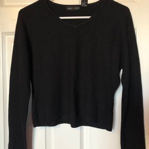 Long sleeve crop sweater